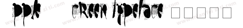 Apple II Screen Typeface字体转换